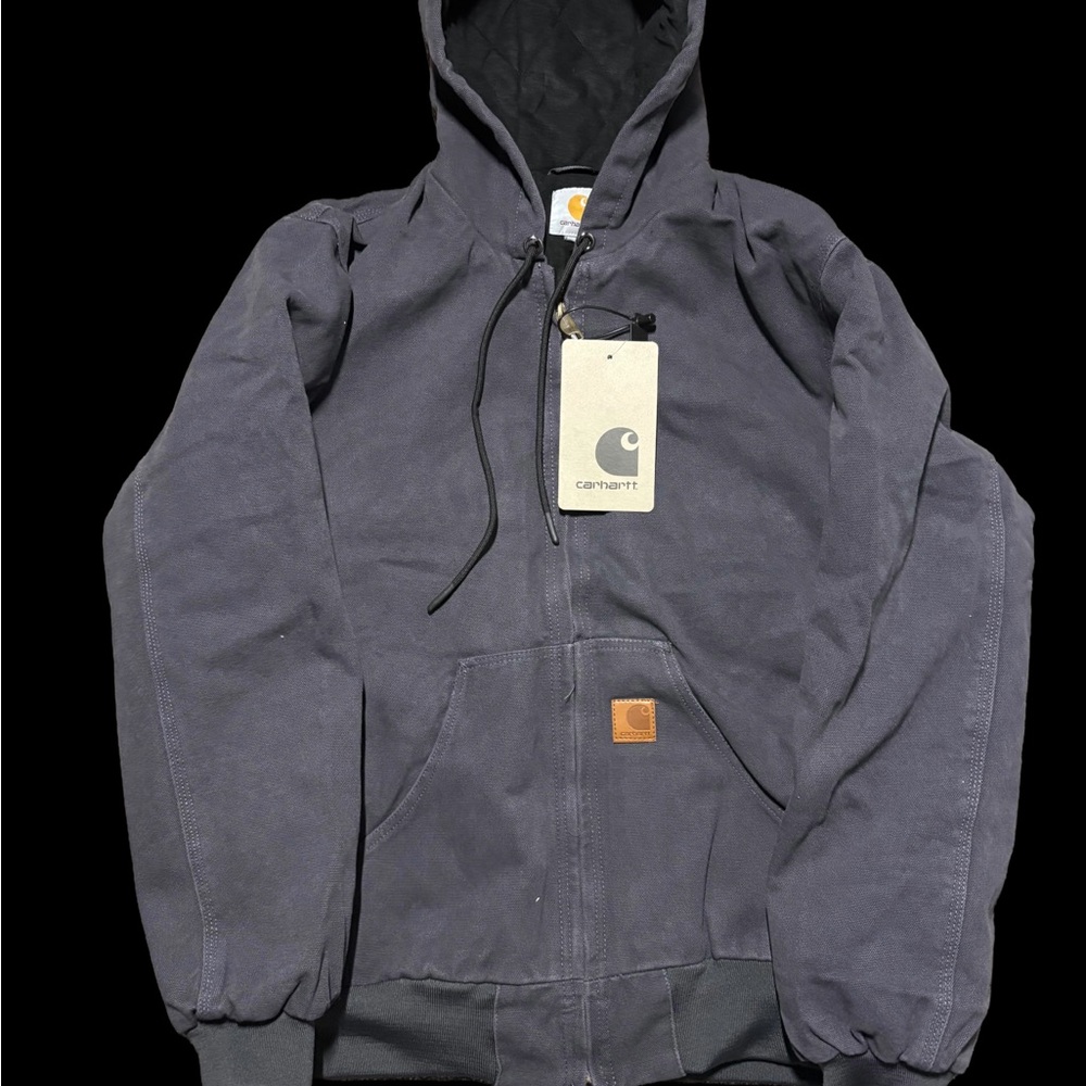 Carhartt Charcoal Hooded Sweatshirt